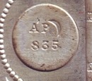 1981-es naptárérem, bélyegérem, ezüstbélyeg